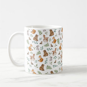 Weibliche Waldtiere Kaffeetasse