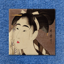 Weibliche Wiping Sweat Vintag Art