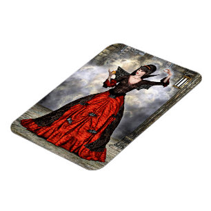 Weiblicher Assistent Magnet