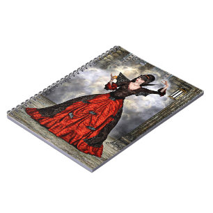 Weiblicher Assistent Notizblock