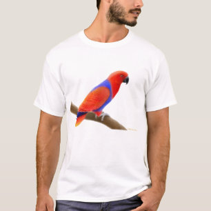 Weiblicher Eclectus Papageien-T - Shirt