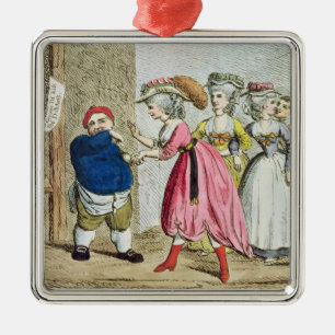 Weiblicher Einfluss oder die Devonshire Leinwand Ornament Aus Metall