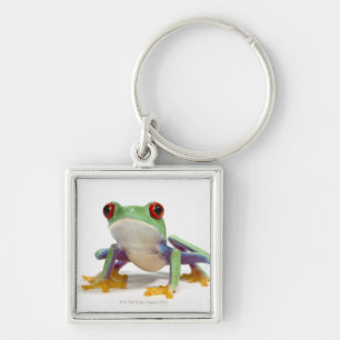 Weiblicher Frosch 2 Schlüsselanhänger