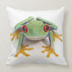 Weiblicher Frosch Kissen