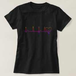 Weiblicher medizinischer graduierter Doktor Nurse T-Shirt