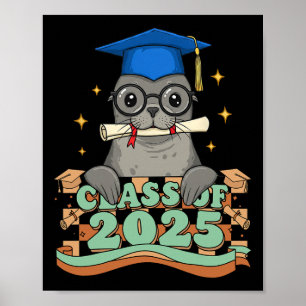 Weiblicher Seelöwe Cl von 2025 Kinder Männer Grad Poster