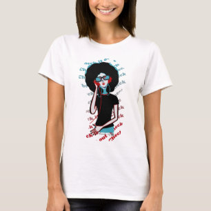 Weibliches DJ T-Shirt