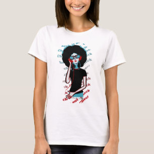 Weibliches DJ T-Shirt