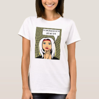 Weibliches Haltungst-shirt #12 T-Shirt