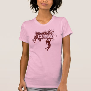 Weibliches Kletternt-stück T-Shirt