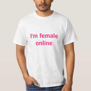 Weibliches on-line T-Shirt