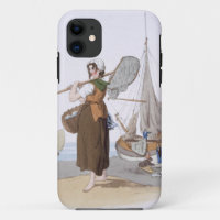 Weibliches Shrimper, "vom Kostüm von