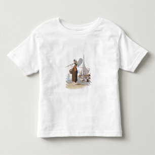 Weibliches Shrimper, "vom Kostüm von Kleinkind T-shirt