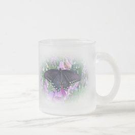 Weibliches Spicebush-Frack Butterfly Mattglastasse