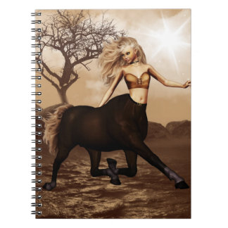 Weibliches Zentaur-Notizbuch Notizblock