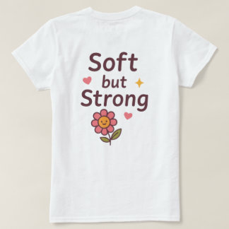 Weich, aber stark – Süße Pastell-Blumen-Hülle T-Shirt
