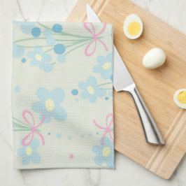 Weich Blau & Rosa Harmonie Geschirrtuch