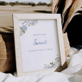 Weich blaue Blütenschätze wie viele Poster