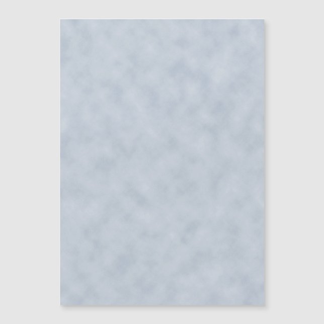 Weich blauer Pergament-Look Magnetkarte (Vorderseite)