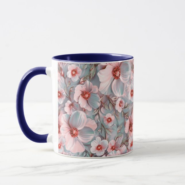 Weich bläulich tasse (Links)