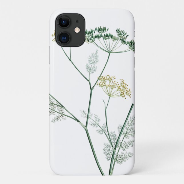 Weich grüner Botanischer Garten IV Case-Mate iPhone Hülle (Rückseite)