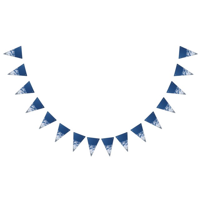 Weich, kleine Flecken Wolken Wimpelkette (Alle)