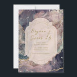 Weich Pastel Watercolor Celestial Galaxy Sweet 16 Einladung<br><div class="desc">Passen Sie Ihre Veranstaltung an.</div>