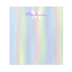 Weich-Regenbogen-Holografie Notizblock
