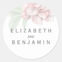 Weich rosa Blume Elegante Weiße Hochzeit