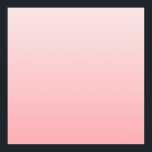 Weich rosa Farbverlauf Poster<br><div class="desc">Schlichter,  weicher rosa Farbverlauf.</div>