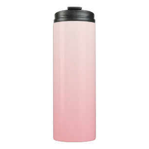 Weich rosa Farbverlauf Thermosbecher