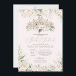Weich rosa Rosen Elegant Sweet 16 Geburtstag in Einladung<br><div class="desc">Elegantes luxuriöses Design mit weichen Rosen und Rosen in Rosa und Weiß,  goldenen Akzenten der Rose und einer schönen Puppe in einem luxuriösen,  glamourösen Tiara mit Blumen. Der gesamte Text ist vollständig anpassbar.</div>