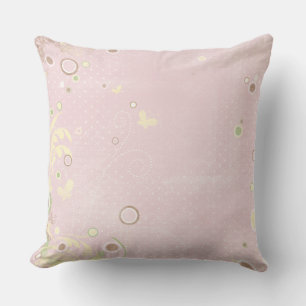 Weich rosa Schmetterlingsdosen Kissen Kissen