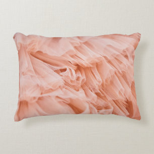 Weich rosa Stoff in Pastellfarben. Stoffe  Dekokissen
