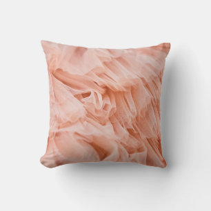 Weich rosa Stoff in Pastellfarben. Stoffe  Kissen