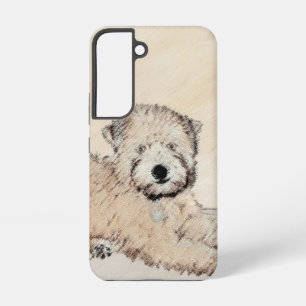 Weich überzogene Drahtgitter Terrier Malerei Origi Samsung Galaxy Hülle