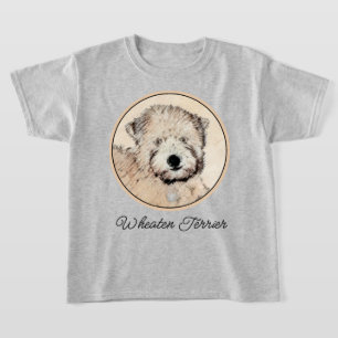 Weich überzogene Drahtgitter Terrier Malerei Origi T-Shirt