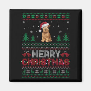 Weich überzogene Rattenfresser Weihnachtsmannmütze Magnet