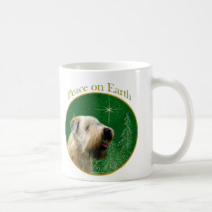 Weich überzogene Scheibe Terrier Peace Kaffeetasse