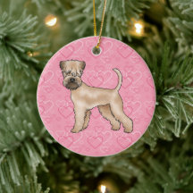 Weich überzogene Wheaten Terrier Hund Liebe Herzmu