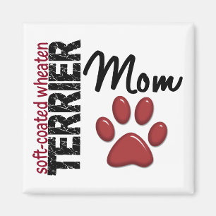 Weich-Überzogene Wheaten Terrier-Mama 2 Magnet