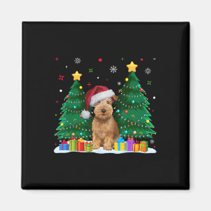 Weich überzogener Hund Terrier Hund Lover Weihnach Magnet