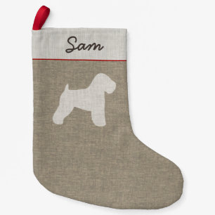 Weich überzogener Wheaten Kleiner Weihnachtsstrumpf