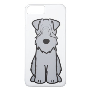 Weich überzogener Wheaten Terrier-HundeCartoon iPhone 8 Plus/7 Plus Hülle