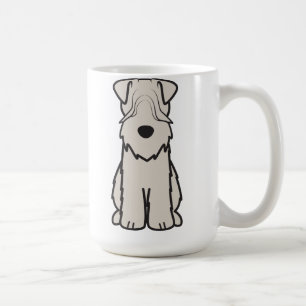 Weich überzogener Wheaten Terrier-HundeCartoon Kaffeetasse