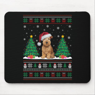 Weich überzogenes Wheaten Terrier Dog Xmas Tree Li Mousepad