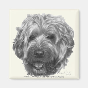 Weich-Überzogenes Wheaten Terrier Magnet