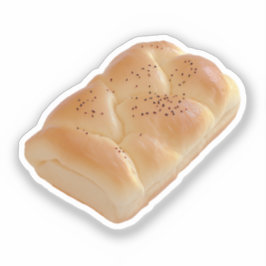 Weich und flauschiges Brot Loaf - Gemütliches Bäck Aufkleber