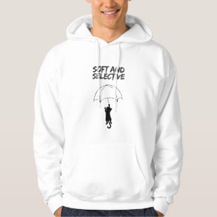 Weich und Selektiv - Editierbarer Zitat-Katzenscha Hoodie
