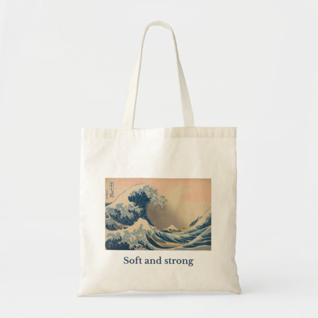 „Weich und Stark“ Ästhetik-Tasche  Tragetasche (Vorne)